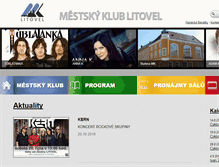 Tablet Screenshot of mklitovel.cz